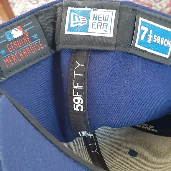 San Diego Padres Baseball Hat Genuine Merchendise 59Fifty Blue Men's 7.5 -59.6CM - Picture 7 of 7